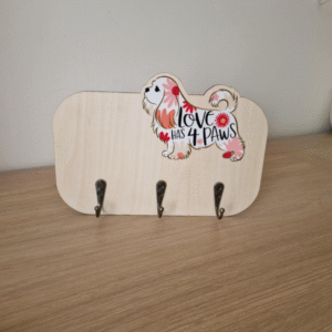 Porte laisse " Love has 4 Paws"