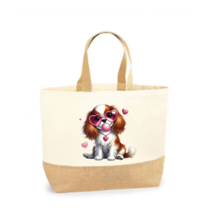 Sac cabas "Cavalier King Charles Lovely"