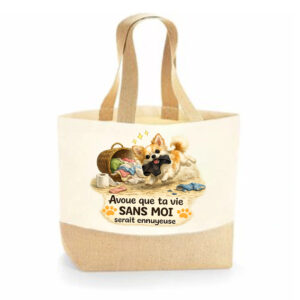 Sac Cabas "Avoue"  Chihuahua