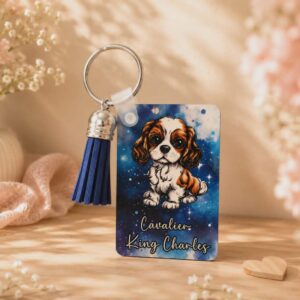 Porte clés "Cavalier King Charles Blenheim"