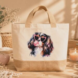 Sac en toile "Cavalier King Charles"