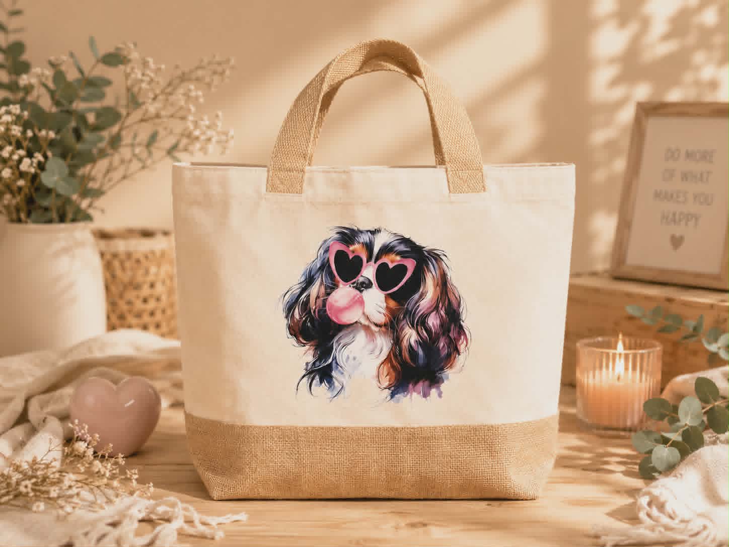 Sac en toile "Cavalier King Charles"