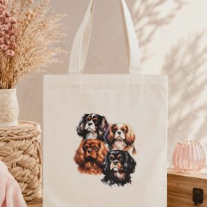 Sac en toile "Cavalier King Charles"