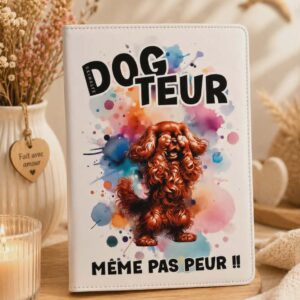 Protège Carnet de Santé "Cavalier King Charles"
