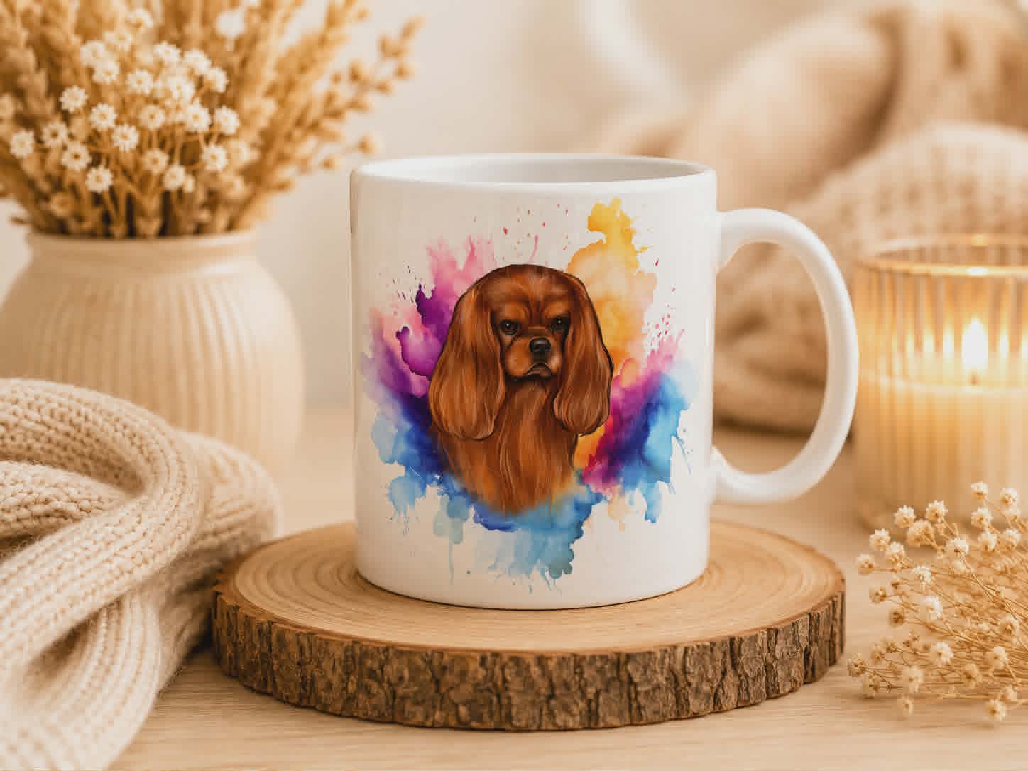 Mug "Cavalier King Charles Ruby"