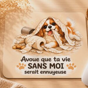 Tapis de souris "Avoue..."