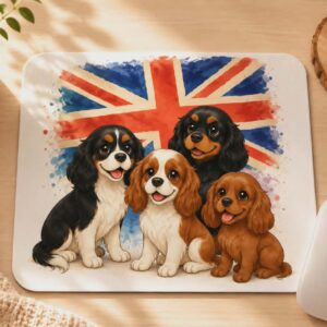 Tapis de souris "Cavalier King Charles"