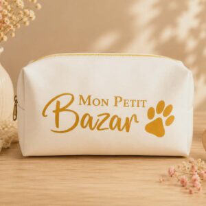 Trousse de toilette "Mon Petit Bazar"
