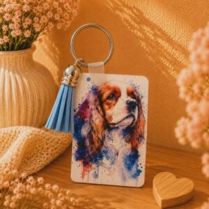 Porte clés "Cavalier King Charles Blenheim