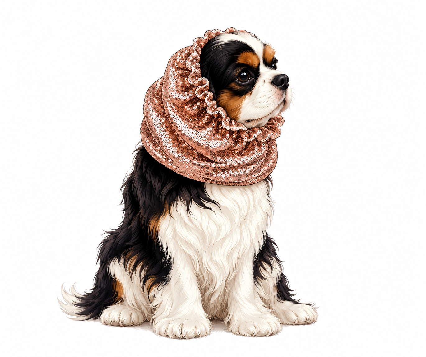 Cavalier avec snood
