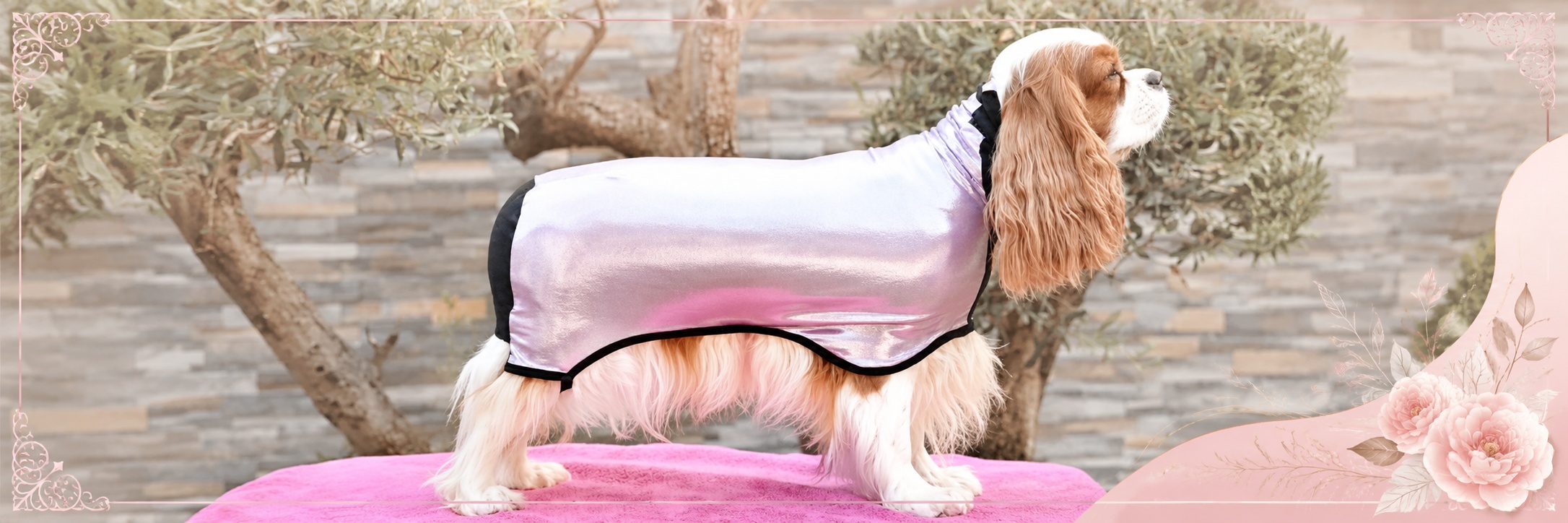 Dry Coat chien pour Cavalier King Charles
